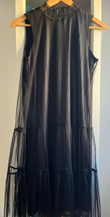 Sukienka czarna wizytowa wieczorowa Reserved rM