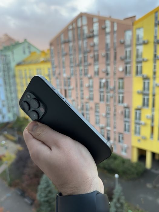 100% Аккум Идеал iPhone 15 Pro 128Gb Black Titanium Neverlock Айфон