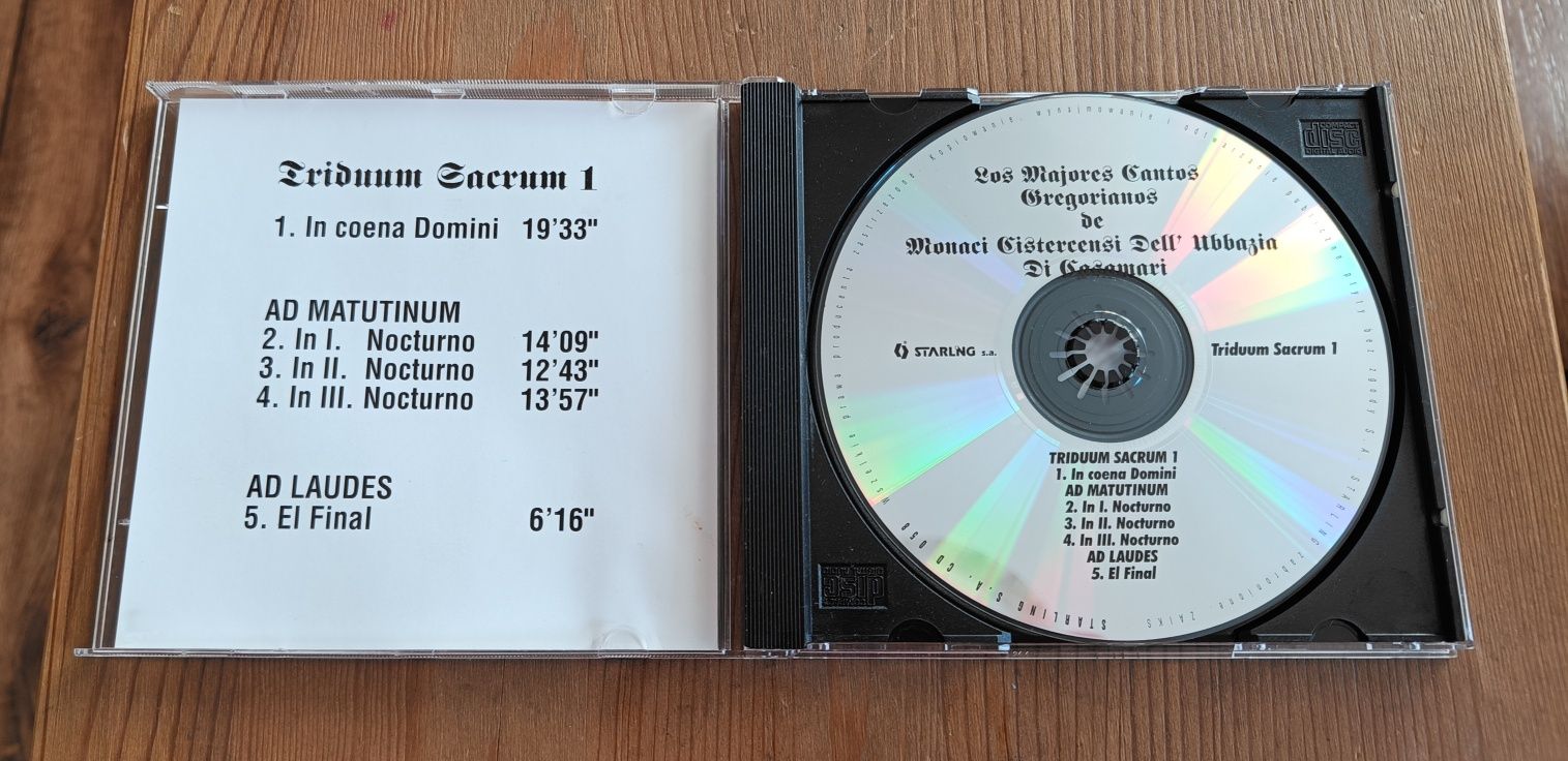 Chorały Gregoriańskie, Triduum Sacrum 1, CD