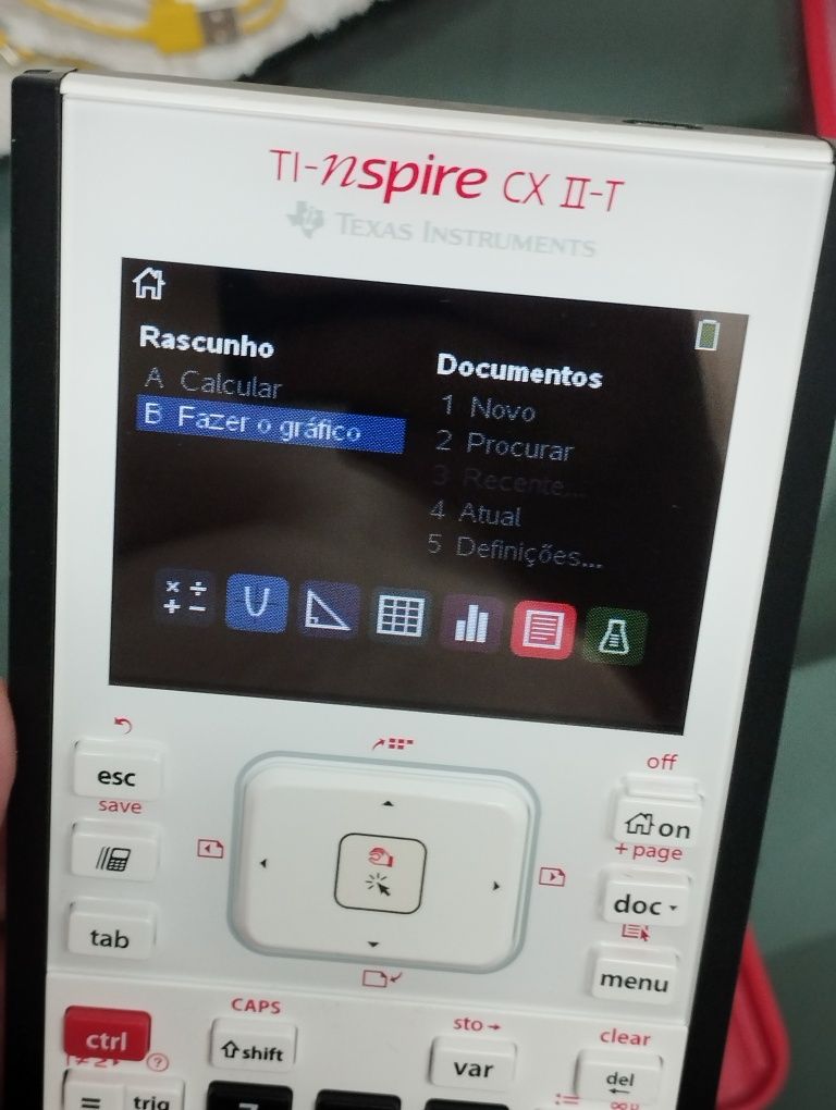 Calculadora gráfica Texas Instruments TI-nspire CXII-T