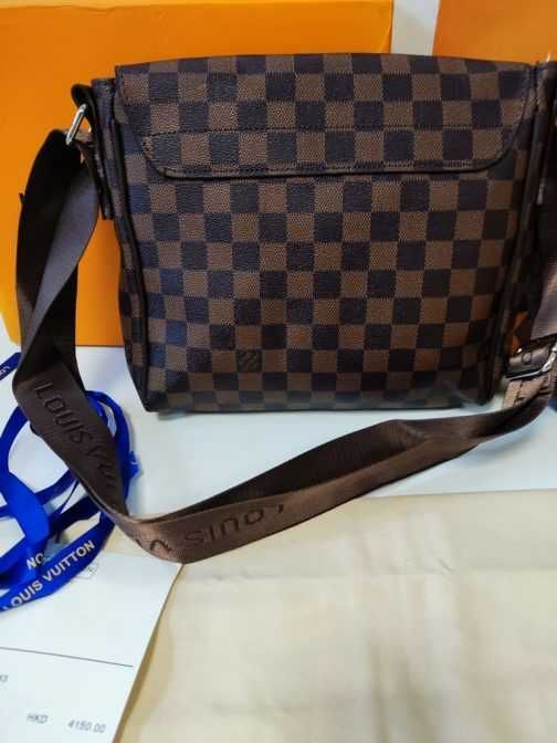 LOUIS VUITTON męska torba Listonoszka, skóra 410856