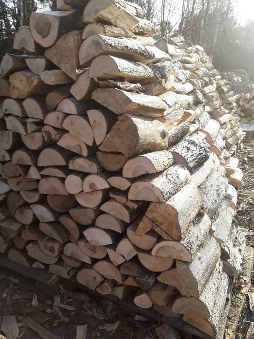 drewno opałowe dąb dębina  buk grab jesion. wyprzedaż magazynu.