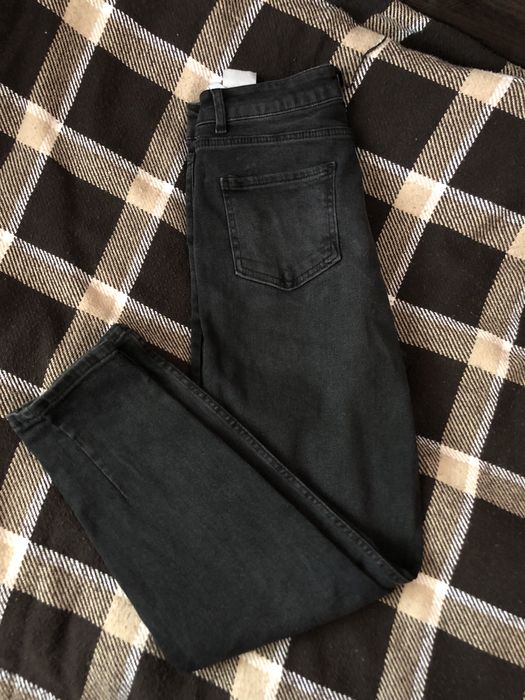 Джинси mom темно-сірого кольору