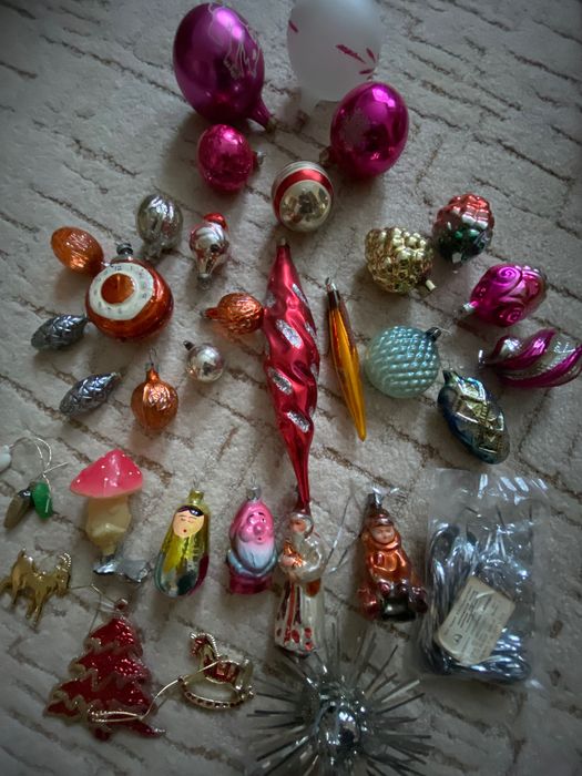 Елочные игрушки ссср / игрушки на елку