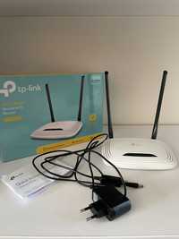 Wifi роутер TP-LINK TL WR841N +дріт для живлення від павербанку