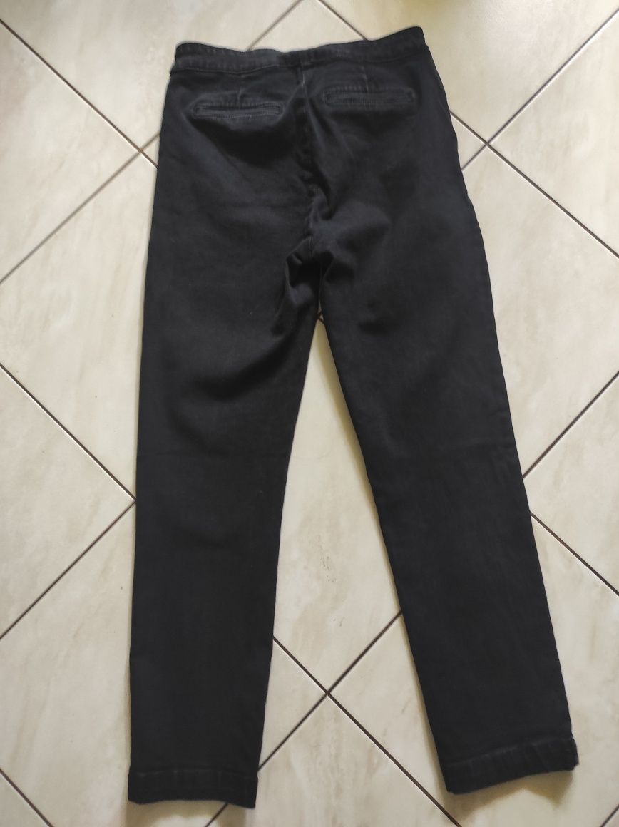 Czarne spodnie jeansowe Calzedonia, stan bardzo dobry