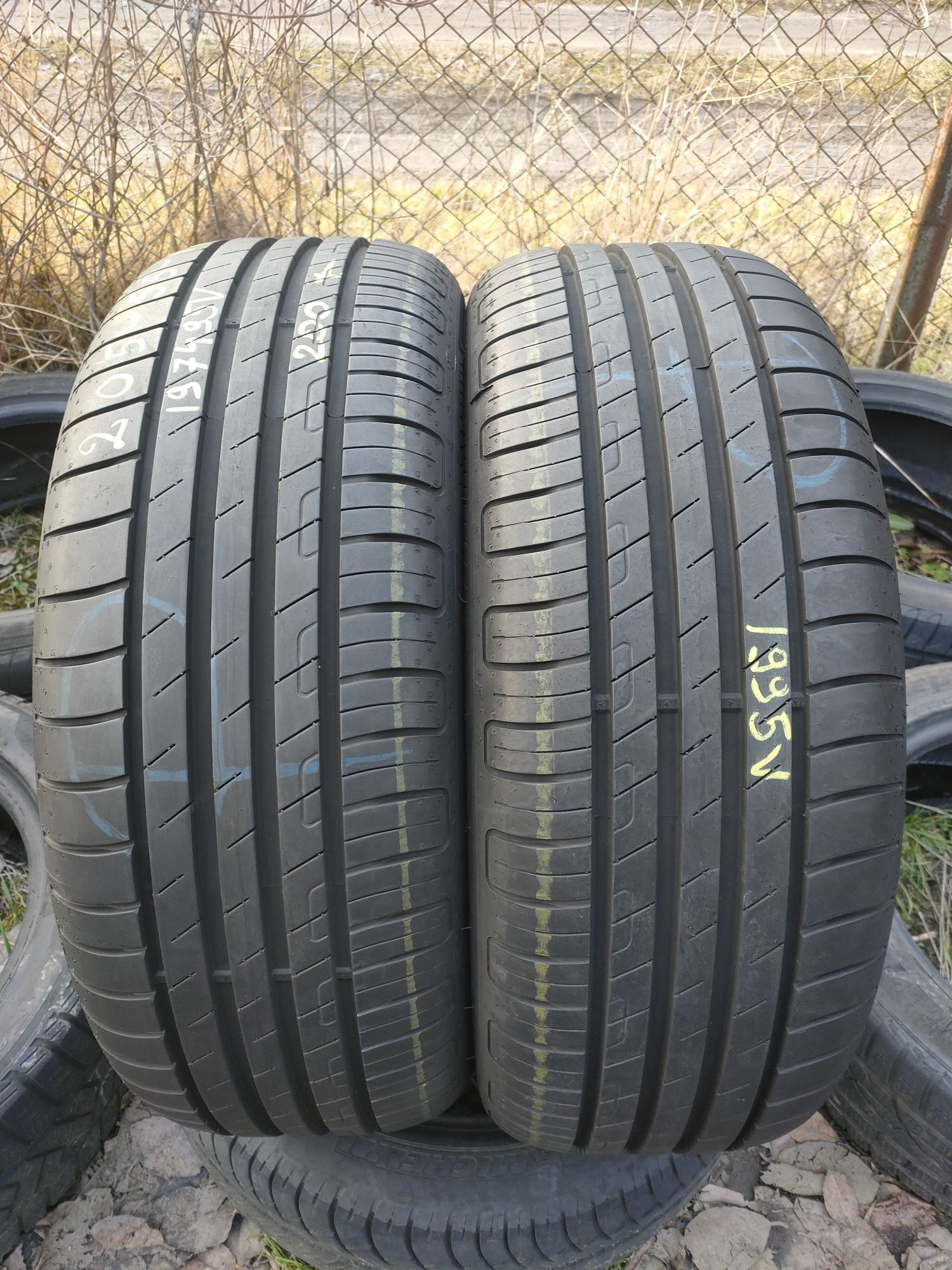 2x 205/55R17 GoodYear EfficientGrip 2019r 7.4mm FAKTURA Gwarancja ADIG
