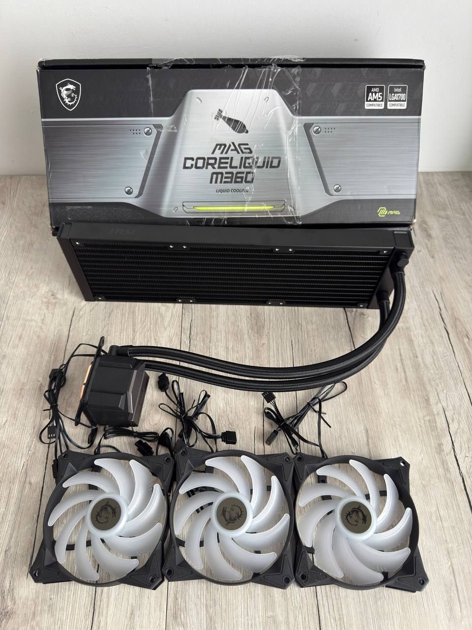 Система рідинного охолодження MSI MAG CORELIQUID M360 (306-7ZW4R24-813