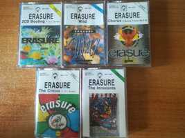 kasety magnetofonowe Erasure zestaw 8 kaset