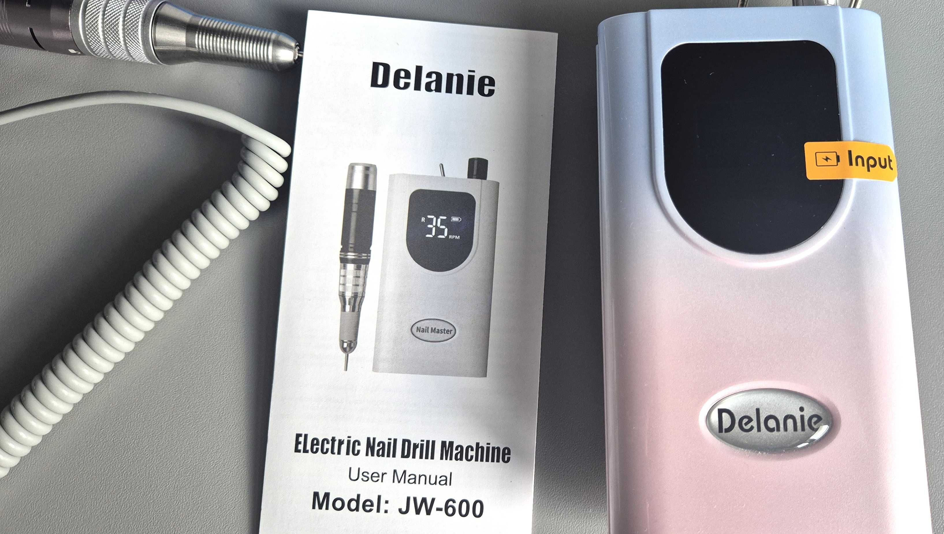 Delanie elektryczna frezarka do paznokci 35000 obr./min