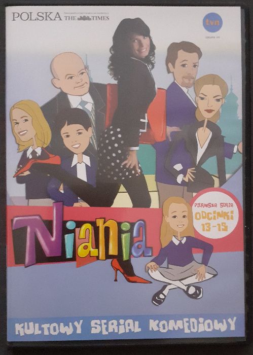 Niania - kultowy serial komediowy na DVD, seria pierwsza, odc.7-15