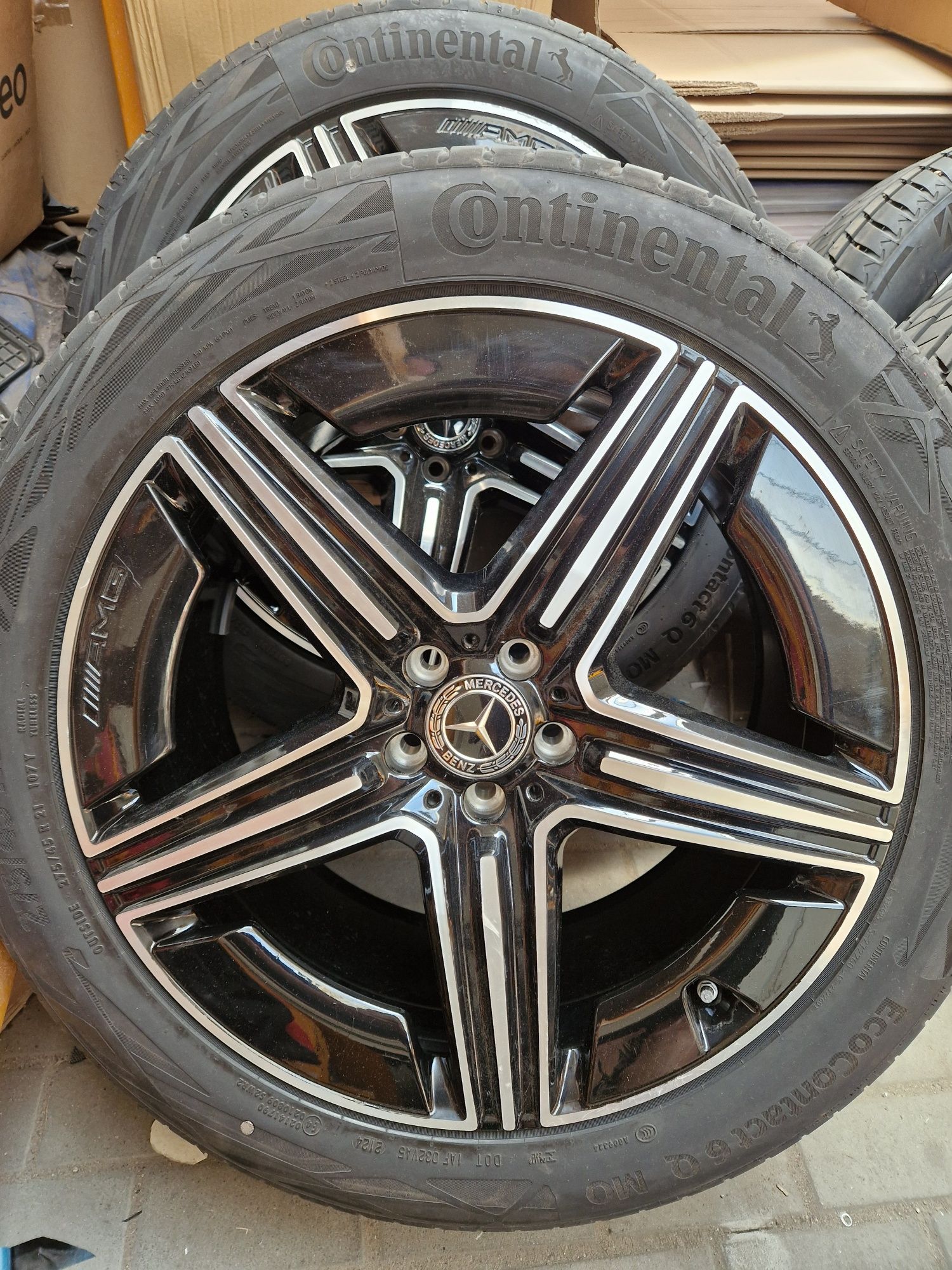 Oryginalne Koła Mercedes-Benz GLE AMG W167 21CALI 2024. Lato