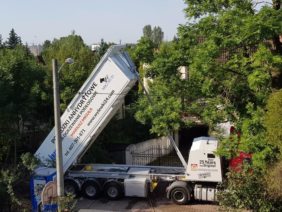 Wylewki Knauf na ogrzewanie podłogowe anhydrytowe wylewka anhydrytowa