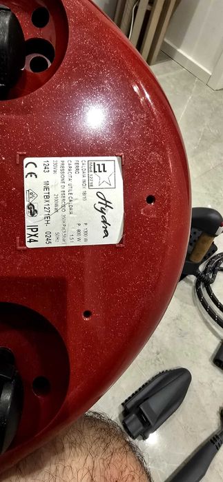 Maquina limpeza a vapor 2 em 1