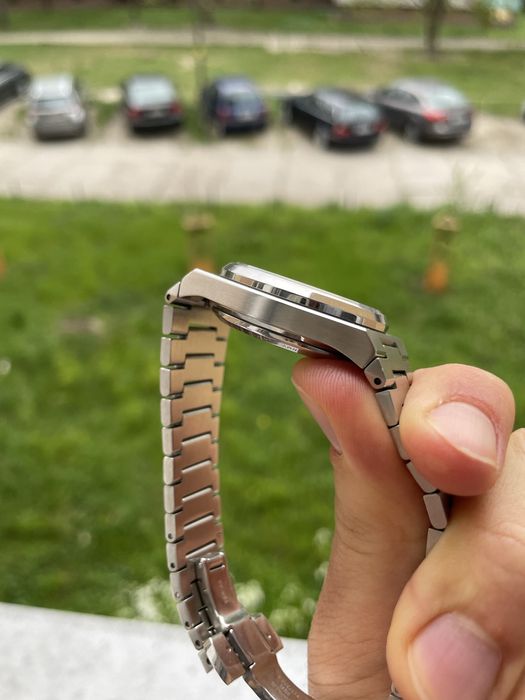 35mm. Piękna Szmaragdowa Tarcza. TISSOT PRX POWERMATIC 80.