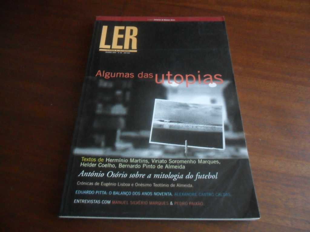 Revista "LER" Vários Números- 5 Euros cada - Total