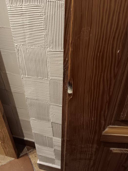 Drzwi sosnowe 70 cm prawe