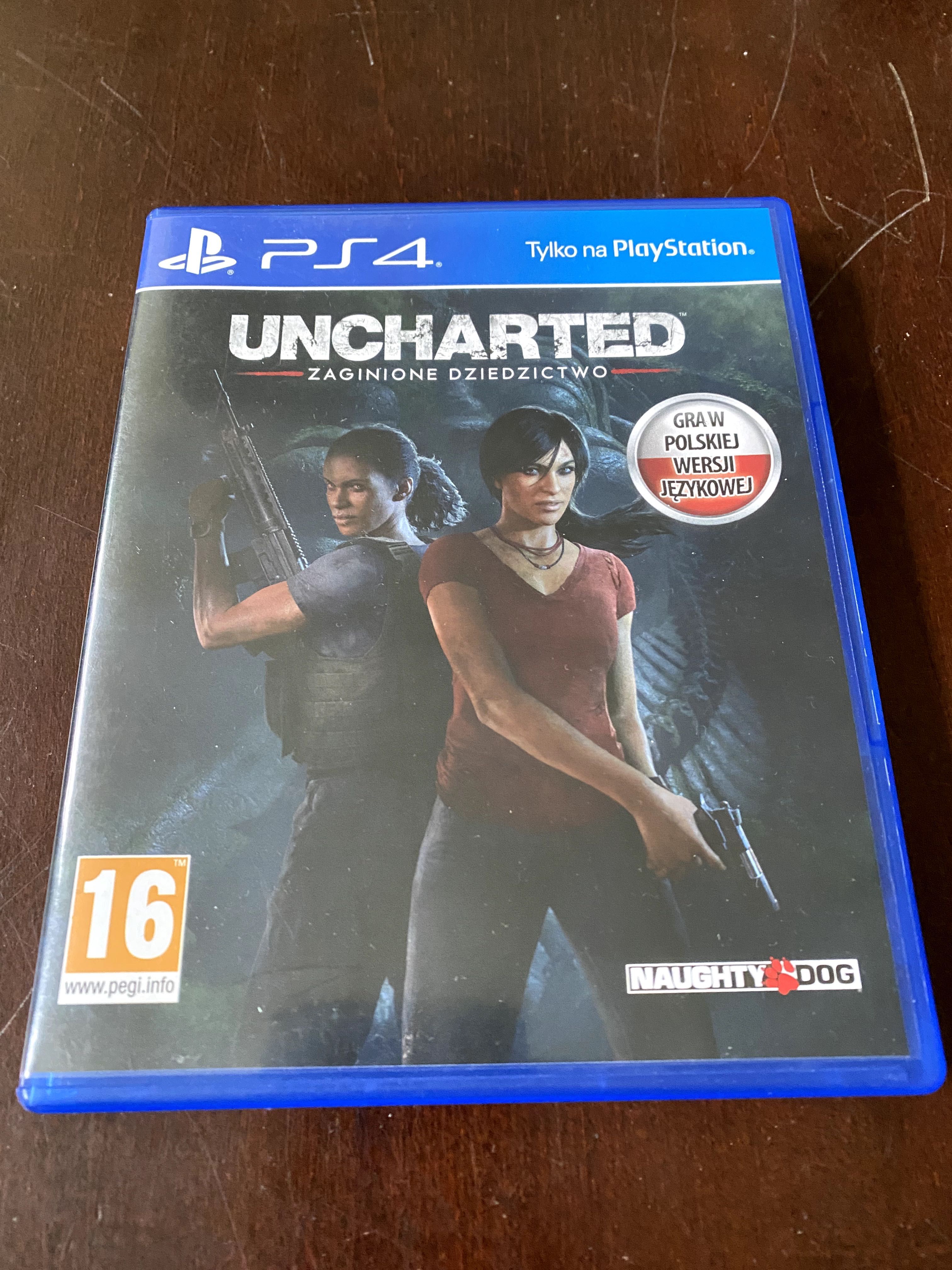 Uncharted Utracone Dziedzictwo PS4 PL