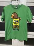 Bape sponge bob baby milo футболка бейп губка боб ape