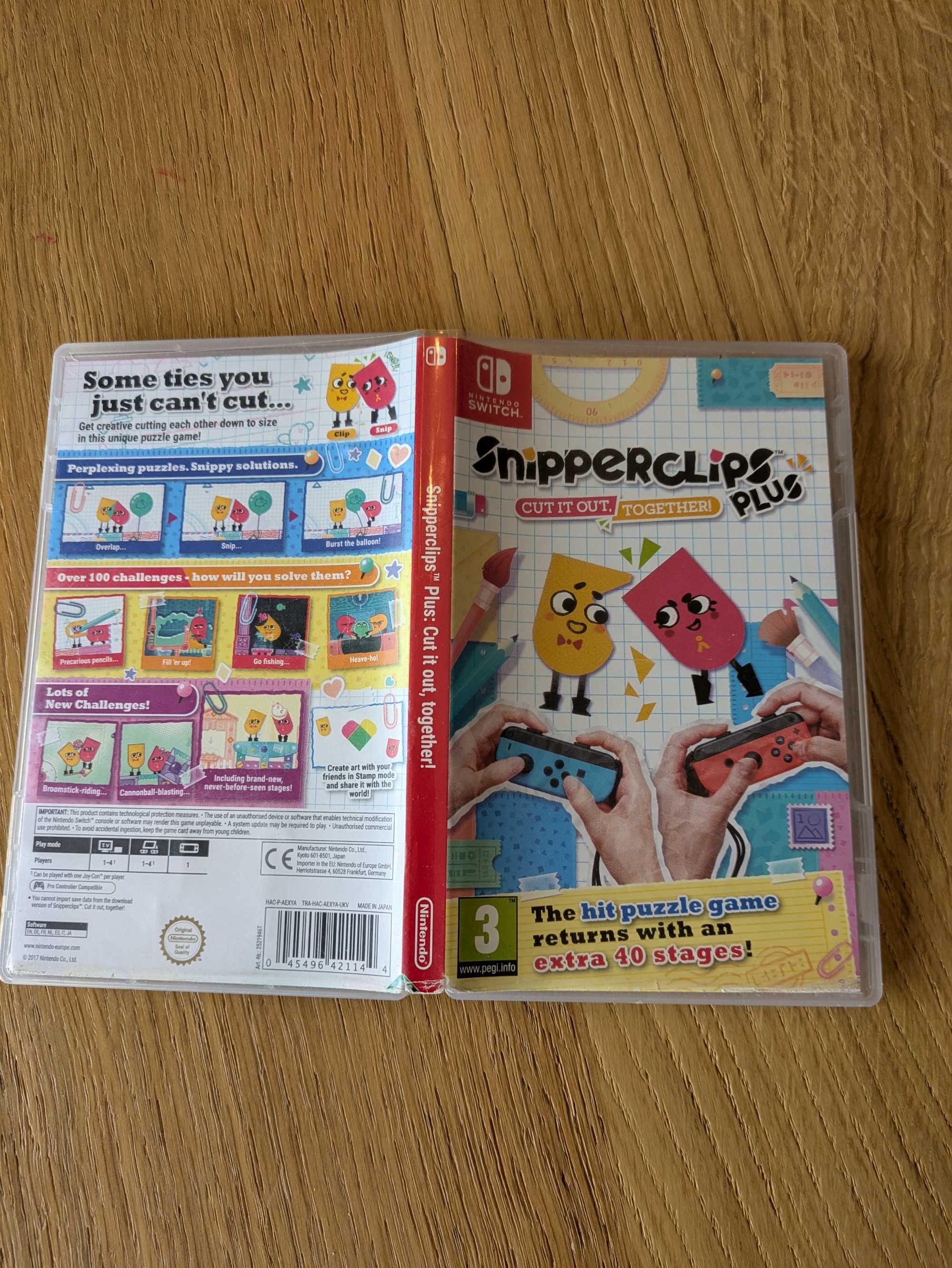Gra Snipperclips Plus Cut it Out na Nintendo Switch