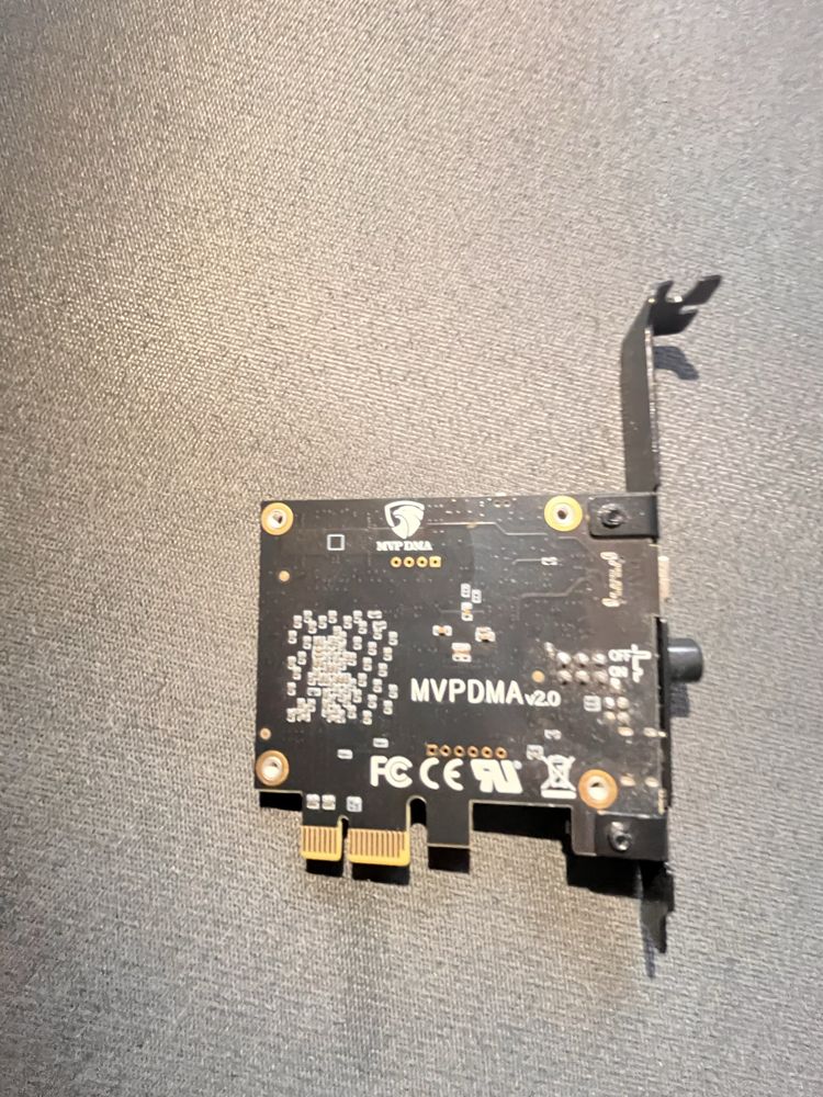 Zestaw DMA - Makcu firmware kmboxnet fuser Karta dma, PC, kable.