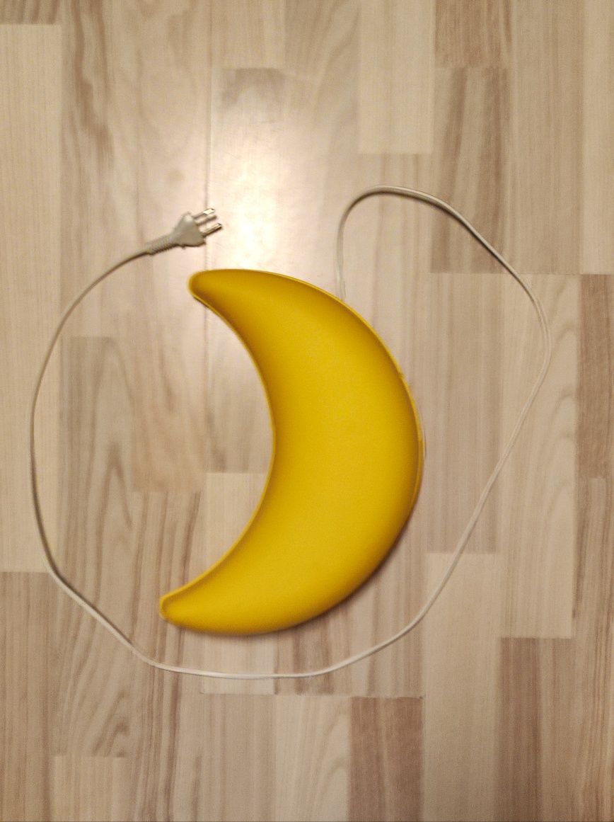 Lampka nocna Ikea Księżyc lampa ścienna kinkiet