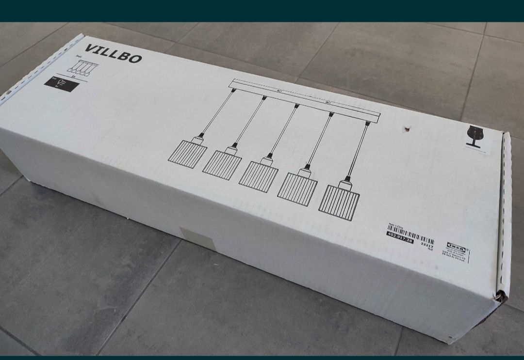 IKEA Villbo lampa sufitowa wisząca nowa