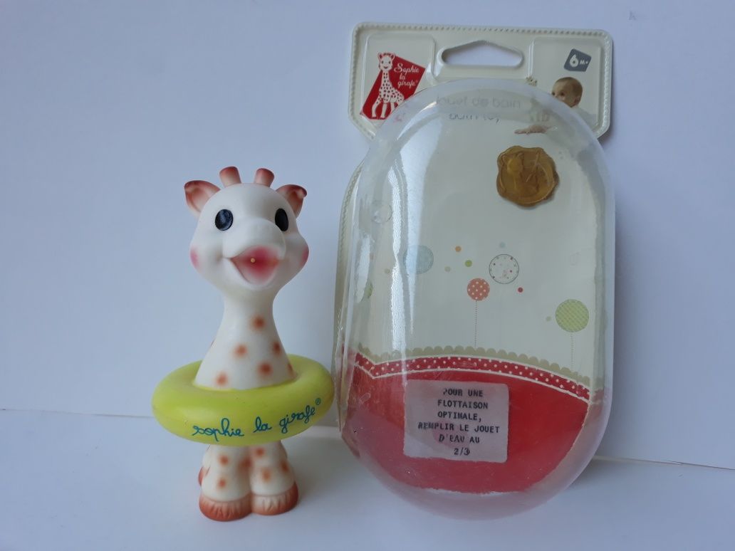 Żyrafa Sophie zabawka do kąpieli nowa