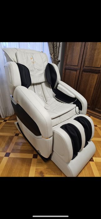 Fotel masujący  bialy