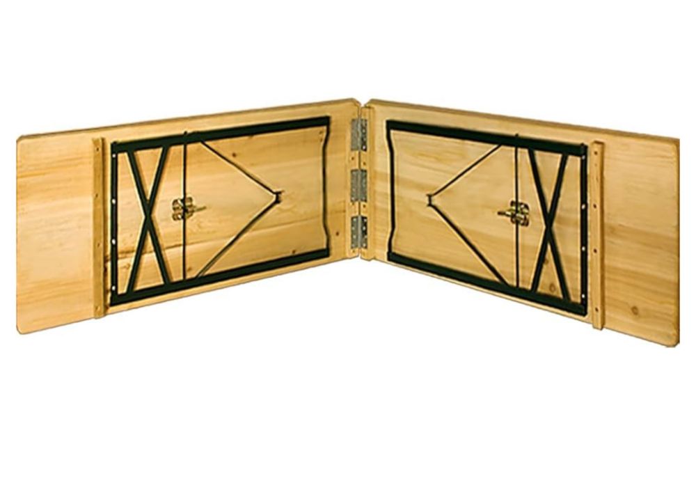 Alugo Conjunto mesa e bancos compridos 10 pessoas (ate 2 conjuntos)