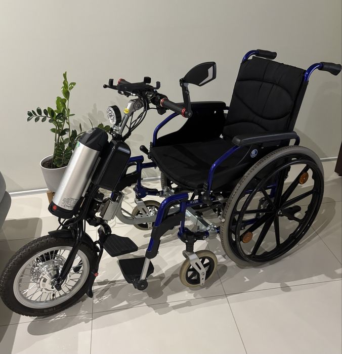 Przystawka elektryczna do wózka inwalidzkiego