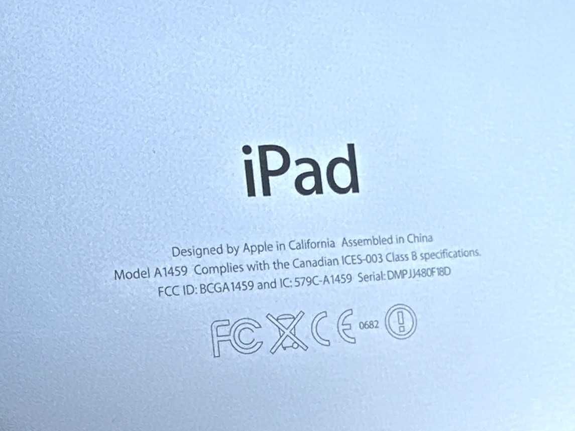 Планшет Apple Ipad 4 32Gb space gray A1459