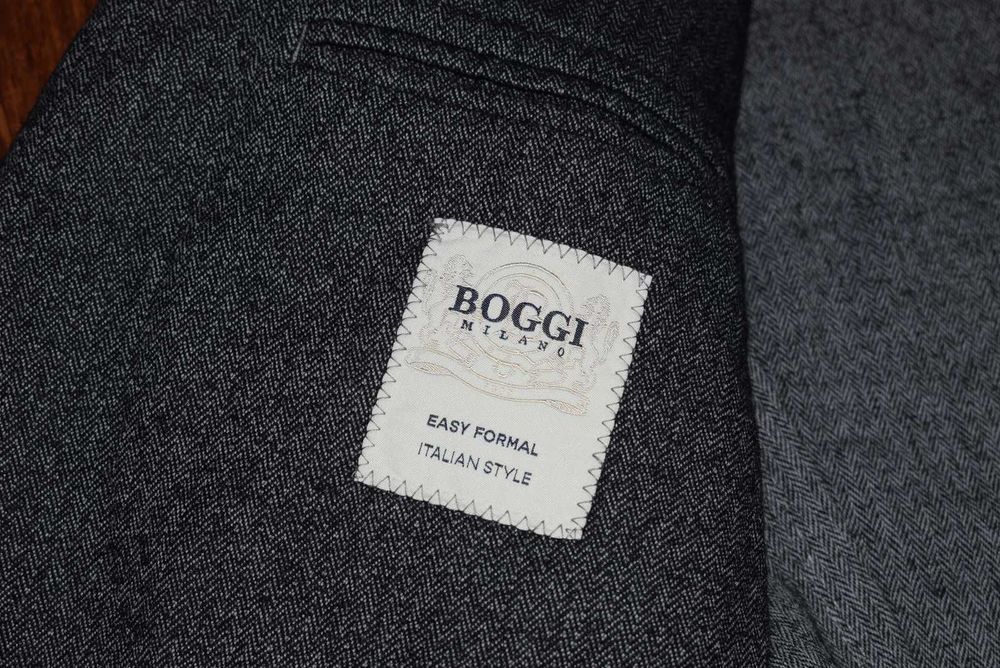 Boggi Milano Wool Blazer (Мужской Премиальный Шерстяной Пиджак Блейзер