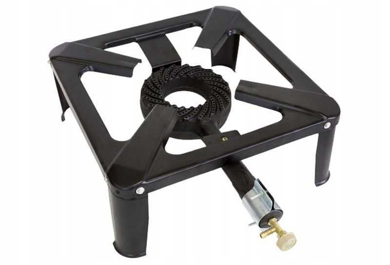 taboret gazowy 40x40 pod duży gar gastronomiczny ogromny stablicny żel