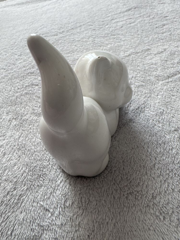 Biały kotek - kot ceramiczny