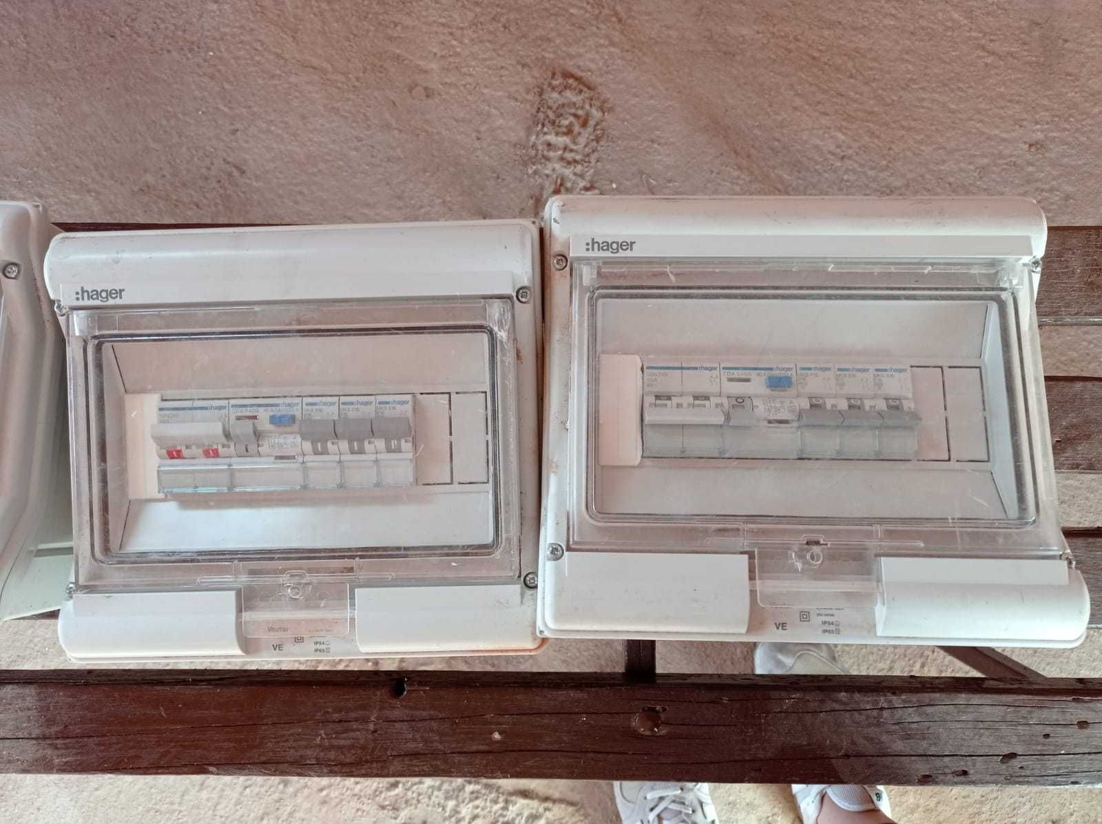 Skrzynka elektryczna przewod nkt hager