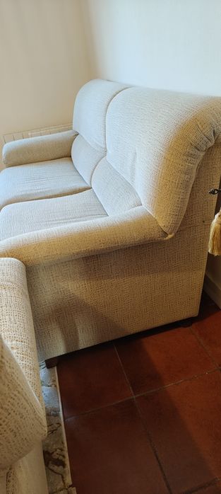 Sofa bege 185 cm excelente estado