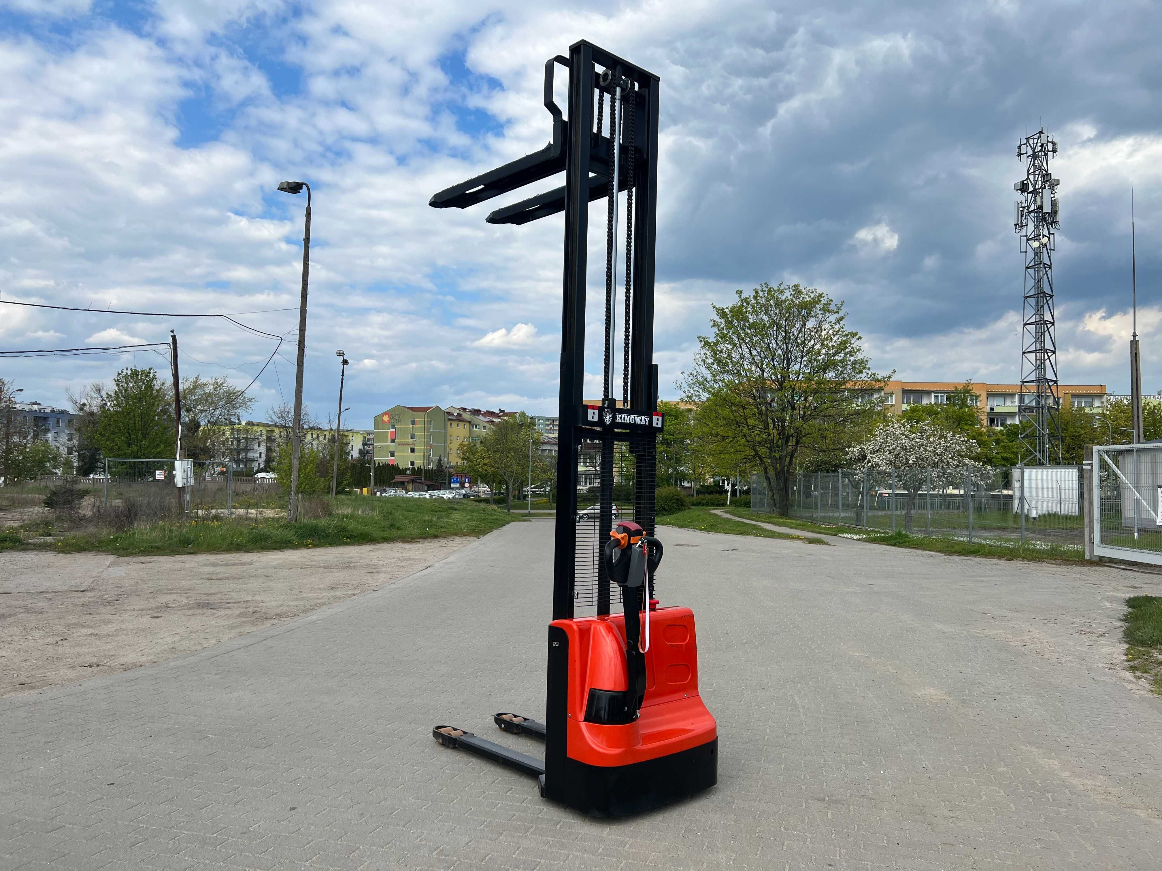 Wózek Paletowy, Paleciak STACKER EP CL 1535 ZESTAW 3.5m