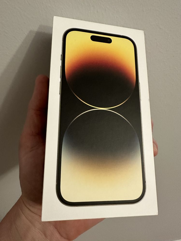 iPhone 14 Pro, złoty, gold, 128, jak nowy