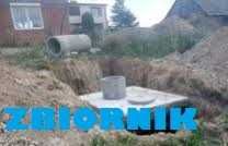 Zbiornik betonowy na gnojowicę szambo