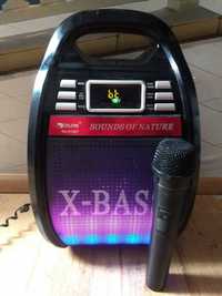 Golon RX-810 акустика караоке фм з світломузикою