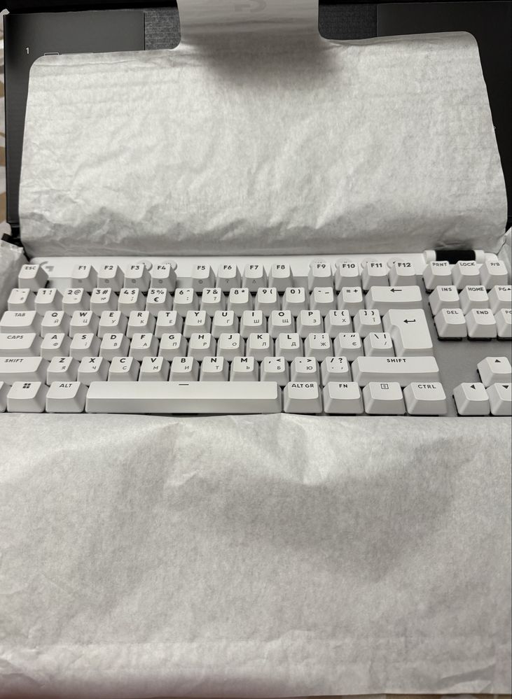 Клавиатура logitech PRO X TKL RAPID