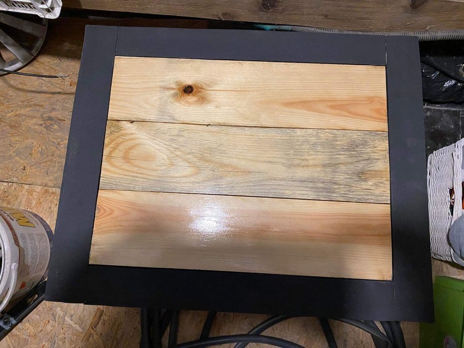 Stolik ogrodowy drewno