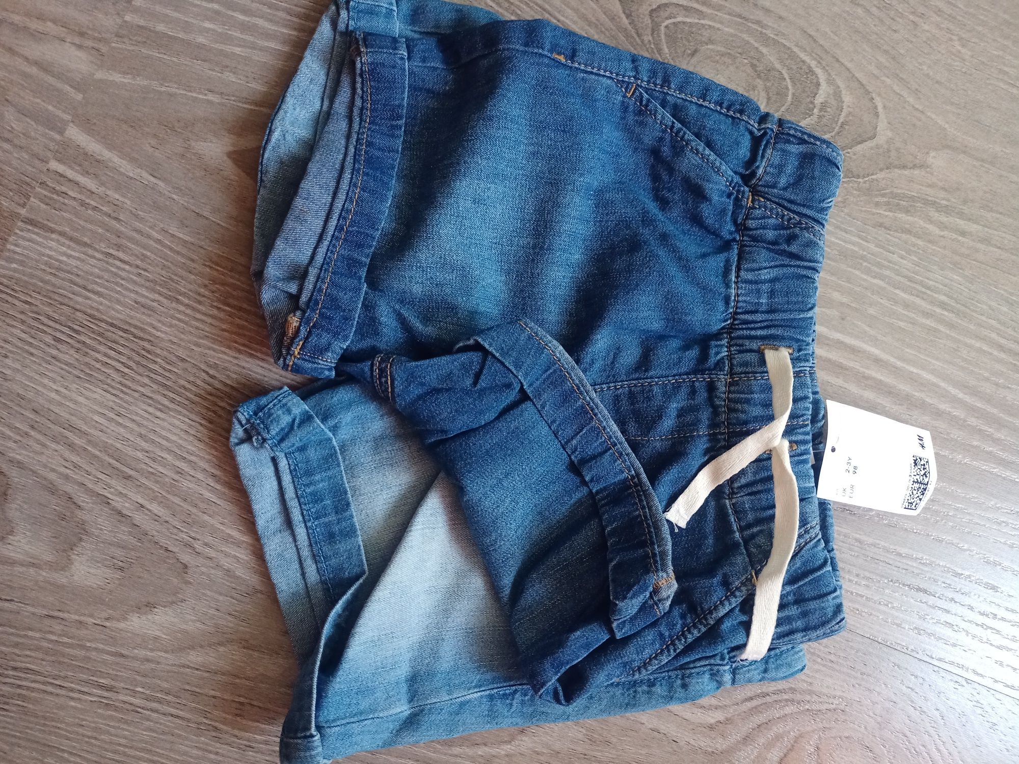 Набор джинсовые шорты H&M 2-3 года