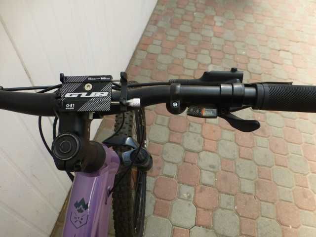 Rower MTB Kross LEA 4.0 EQ rama 17 cal koło 27,5 " fiolet DOKUMENTACJA