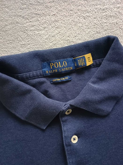 Męska koszulka Polo Ralph Lauren Custom Slim Fit Soft Cotton rozmiar L