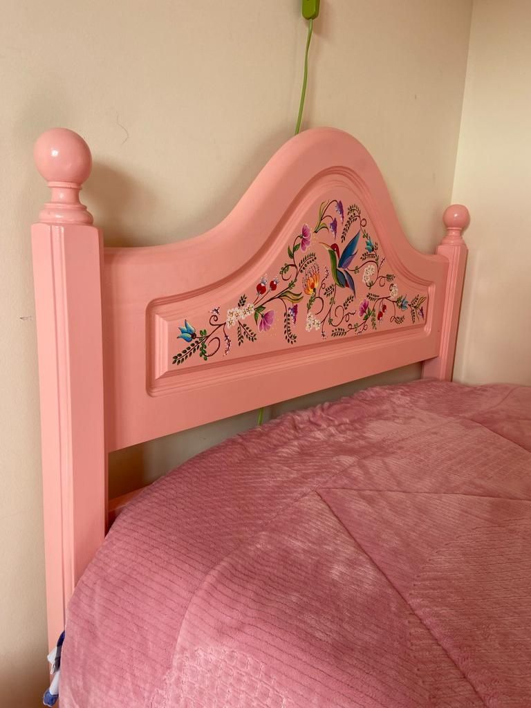 Cama de criança reciclada