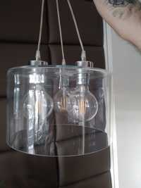 Lampa sufitowa szklana