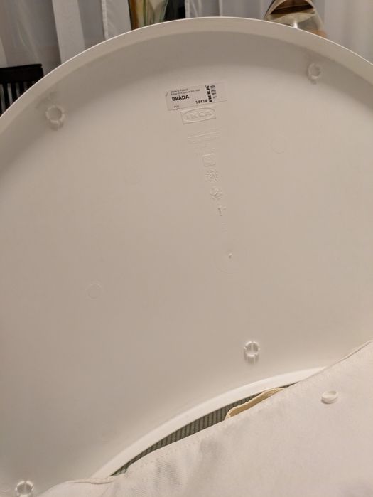 Podkładka podstawka pod laptop laptopa Ikea Brada poduszka blat ojulf
