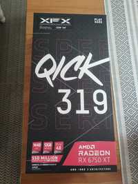 AMD RADEON XFX RX 6750 XT QICK 12GB, Praktycznie nowa, Gwarancja